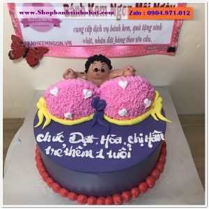 Bánh Sinh Nhật Bựa Hài Hước - IA06